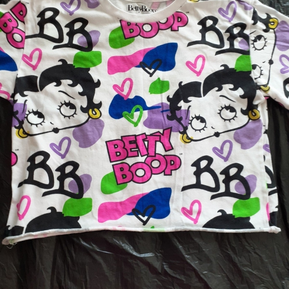 Betty Boop Crop Top